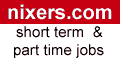 Nixers.com for short term and part-time jobs