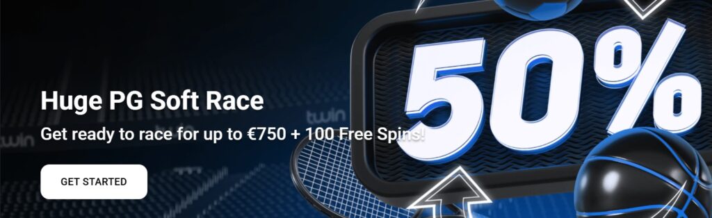 twin casino 50% cashback